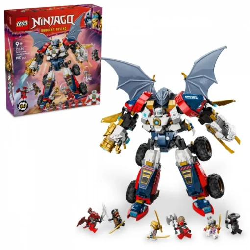 LEGO Blocks Ninjago 71834 Zanes Ultra Combiner Mech - Image 3