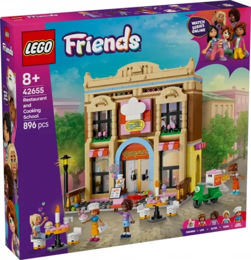 LEGO Bricks Friends 42655 Restaurant and Cooking School