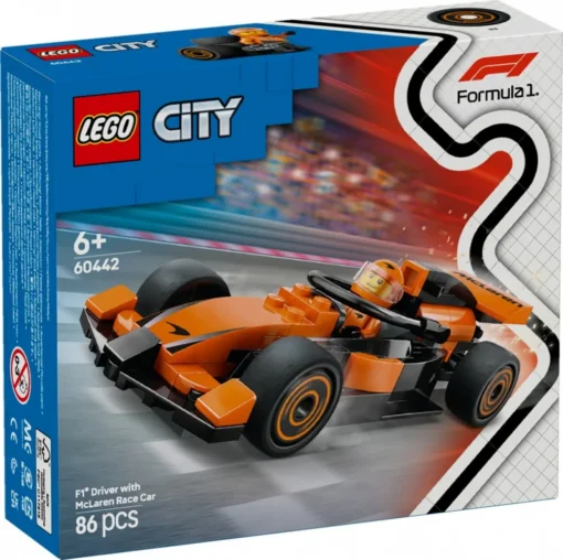 LEGO City 60442 F1 Driver with McLaren Race Car