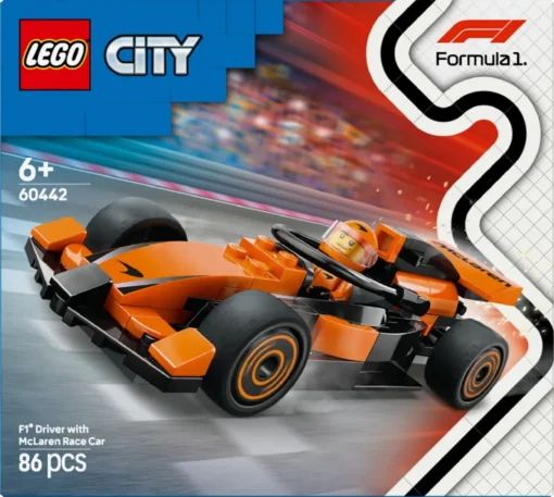 LEGO City 60442 F1 Driver with McLaren Race Car - Image 3