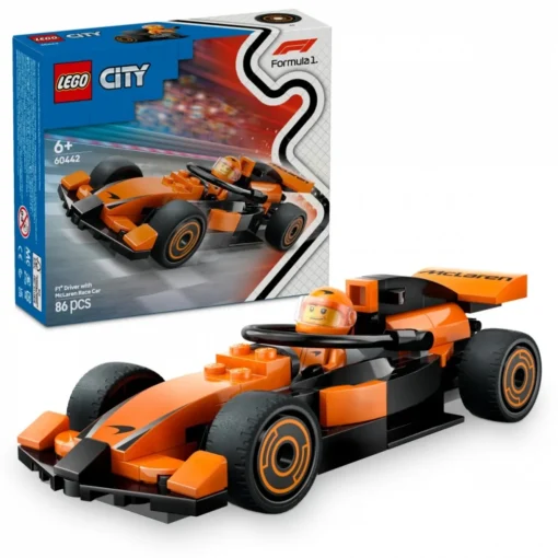 LEGO City 60442 F1 Driver with McLaren Race Car - Image 4