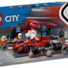 LEGO City 60443 F1 Pit Stop & Pit Crew with Ferrari Car