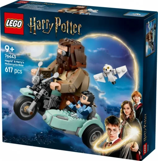 LEGO Blocks Harry Potter 76443 Hagrid and Harrys Motorcycle Ride - Image 5