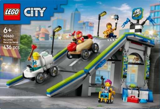 LEGO City 60460 No Limits: Race Car Ramp Track - Image 3