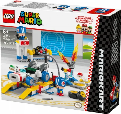 LEGO Bricks Super Mario 72035 Mario Kart - Toads Garage - Image 2