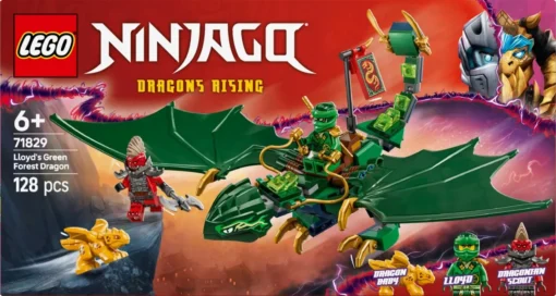 LEGO Ninjago 71829 Lloyds Green Forest Dragon - Image 3