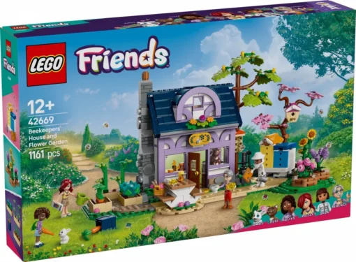 LEGO Blocks Friends 42669 Beekeepers House and Fl ower Garden