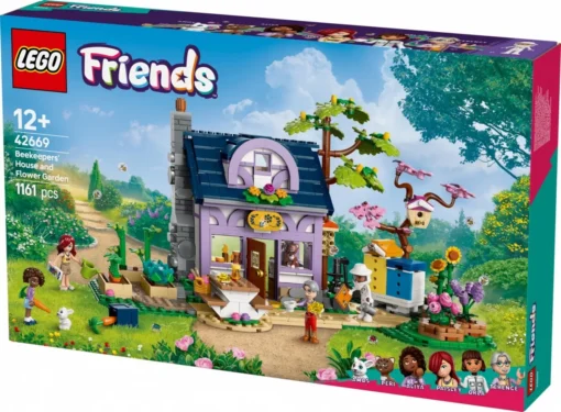 LEGO Blocks Friends 42669 Beekeepers House and Fl ower Garden - Image 2