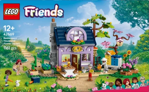 LEGO Blocks Friends 42669 Beekeepers House and Fl ower Garden - Image 3