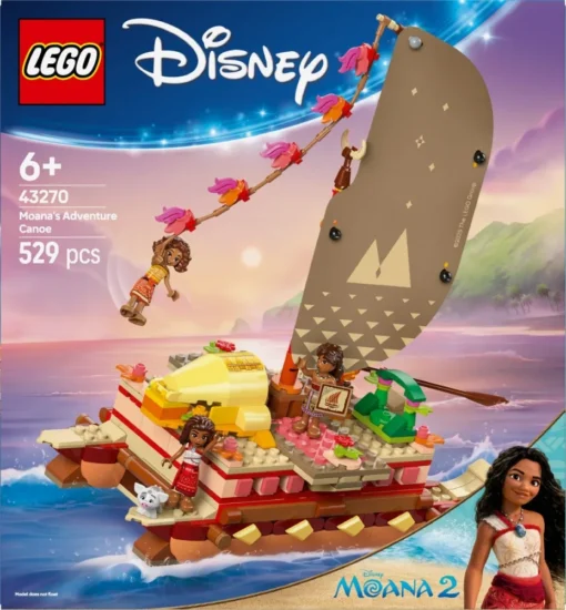 LEGO Disney 43270 Moanas Adventure Canoe - Image 5