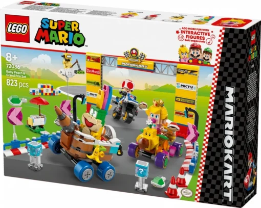 LEGO Bricks Mario Kart - Baby Peach & Grand Prix Set - Image 2