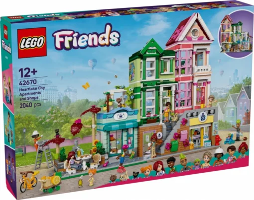 LEGO Blocks Friends 42670 Heartlake City Apartments and Stores