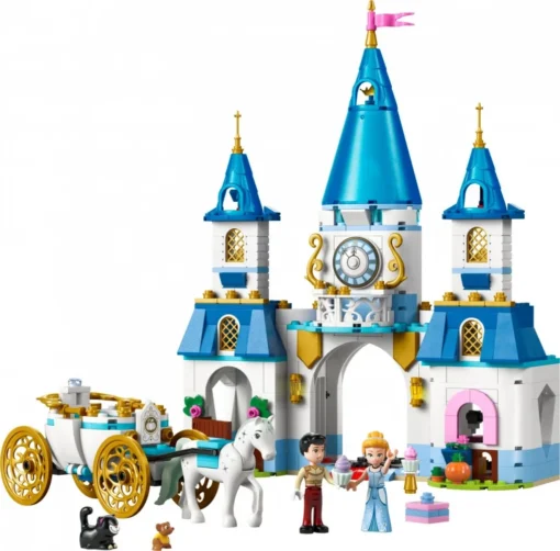 LEGO Disney 43275 Cinderellas Castle & Horse Carriage - Image 5