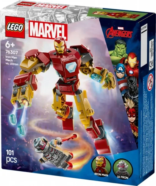 LEGO Super Heroes 76307 Iron Man Mech vs. Ultron - Image 2