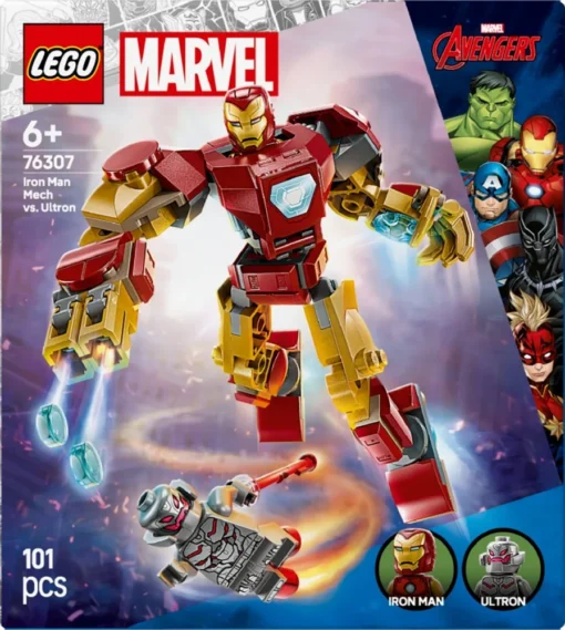 LEGO Super Heroes 76307 Iron Man Mech vs. Ultron - Image 3