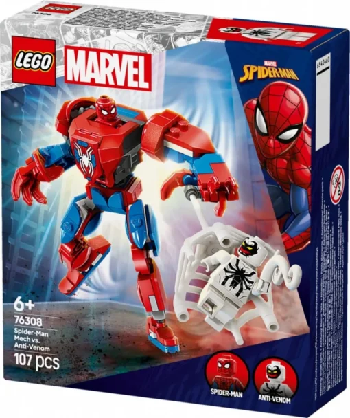 LEGO Super Heroes 76308 Spider-Man Mech vs. Anti -Venom - Image 2