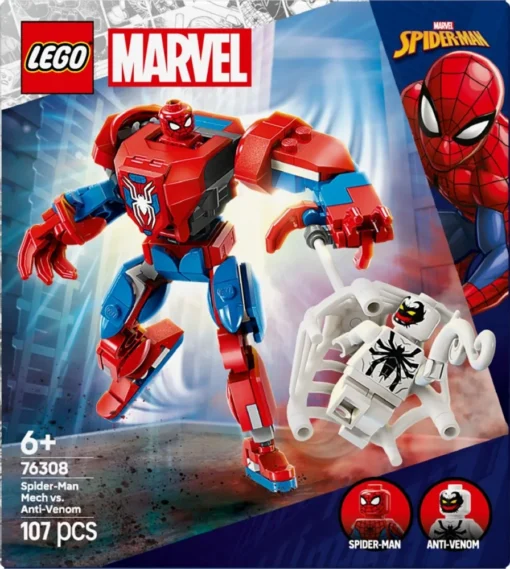 LEGO Super Heroes 76308 Spider-Man Mech vs. Anti -Venom - Image 3