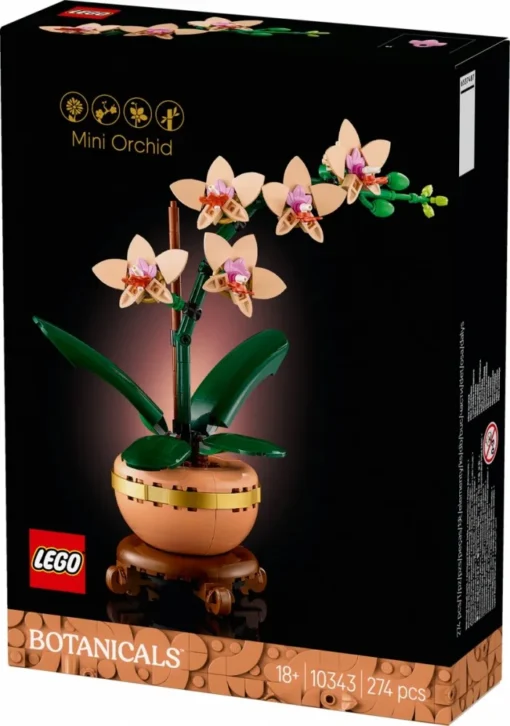 LEGO Blocks Botanicals 10343 Mini Orchid - Image 2