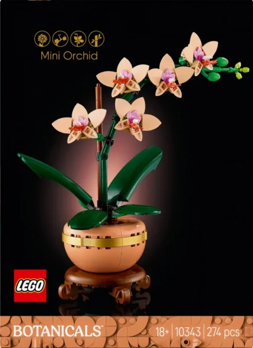 LEGO Blocks Botanicals 10343 Mini Orchid - Image 3