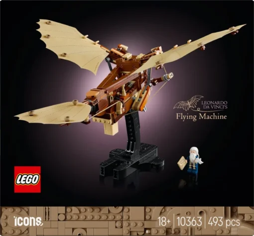 LEGO Blocks Icons 10363 Leonardo da Vincis Flying Machine - Image 3