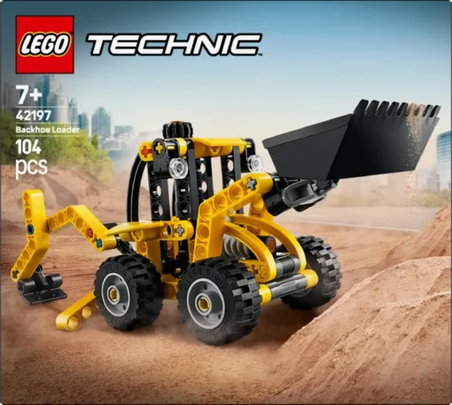 LEGO Technic 42197 Backhoe Loader - Image 4