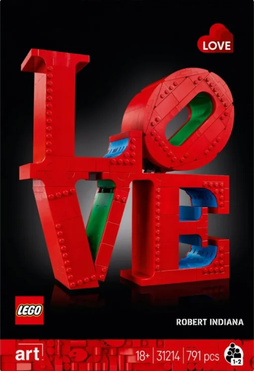 LEGO Blocks ART 31214 LOVE - Image 3