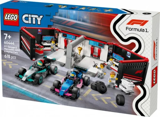 LEGO F1 Garage & Mercedes-AMG & Alpine Cars - Image 5