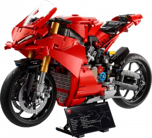 LEGO Blocks Technic 42202 Ducati Panigale V4 S Motorcycle - Image 5