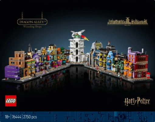 LEGO Blocks Harry Potter 76444 Diagon Alley Wizarding Shops - Image 3