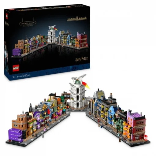 LEGO Blocks Harry Potter 76444 Diagon Alley Wizarding Shops - Image 4