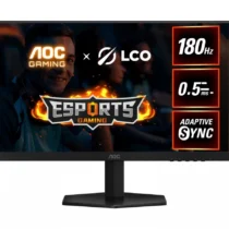 AOC Monitor 24G42E 23.8 inches 180Hz Fast IPS HDMI DP