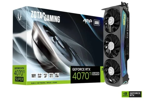 ZOTAC видео карта GeForce RTX 4070 Ti SUPER AMP AIRO 16GB GDDR6X 256bit - Image 2