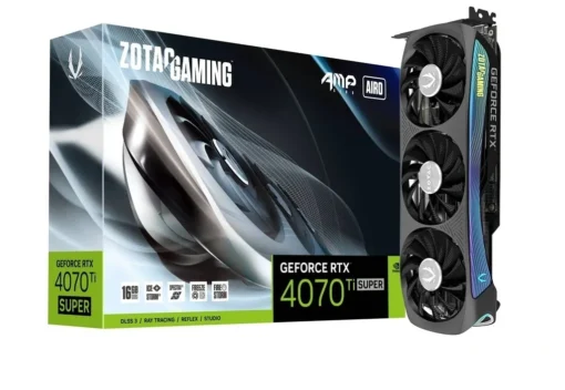 ZOTAC видео карта GeForce RTX 4070 Ti SUPER AMP AIRO 16GB GDDR6X 256bit