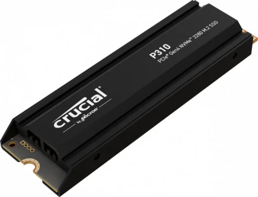 Crucial SSD P310 2TB M.2 NVMe PCIe 4.0 2280 radiator