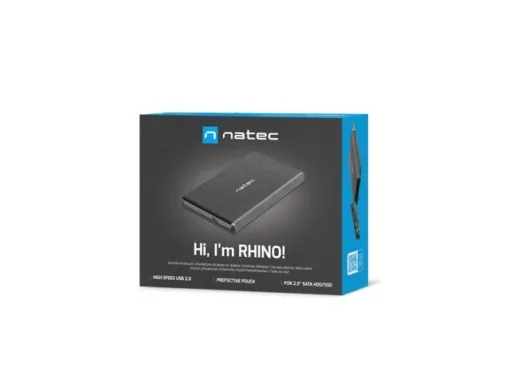 Natec кутия за външен хард диск 3.5 RHINO USB 3.0 ALUMINUM - Image 9