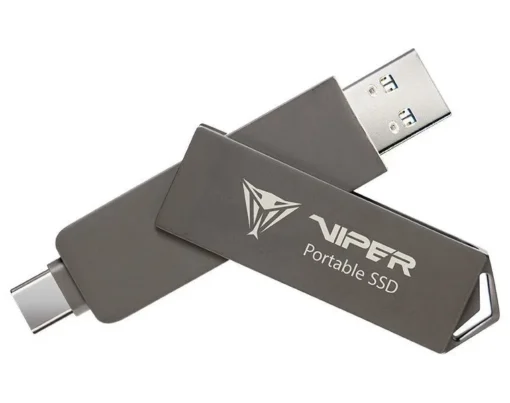 Patriot външен SSD 512GB PVP30 Duo Compact 1000/1000 MB/s USB 3.2 USB-C