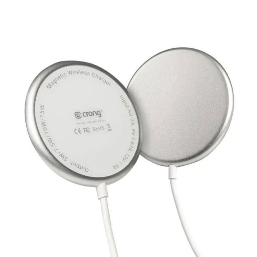 CRONG Aluminium inductive charger silver - Image 4