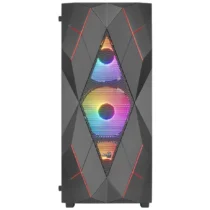 AeroCool Case AeroCool Volcan Black Mid Tower RGB