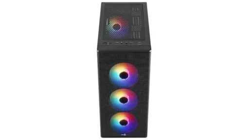 AeroCool Case Designer Black Mid Tower RGB V1 - Image 3