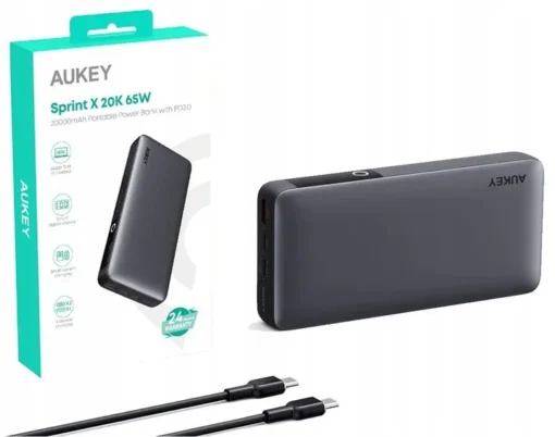 AUKEY AUKEY PB-Y43 външна батерия 20000mAh 65W 3xUSB - Image 6