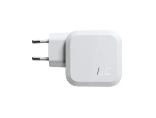 Green Cell зарядно PowerGaN 65W PD 3.0 QC 3.0 2xUSB-C 1xUSB-A white - Image 5