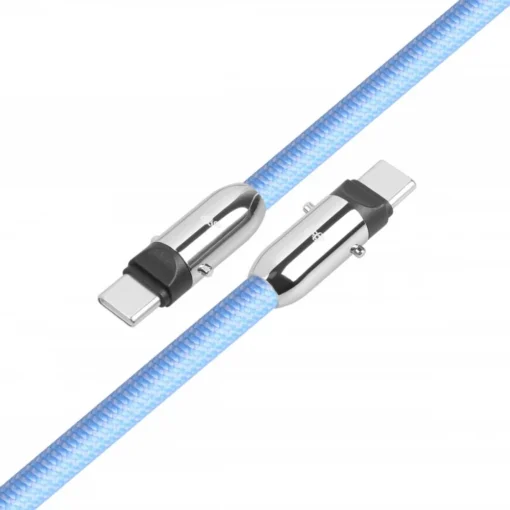 TB 2in1 USB C cable 1m blue - Image 4