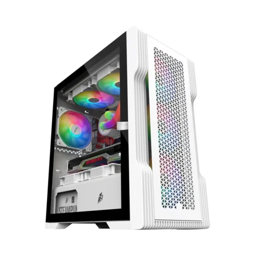 1stPlayer кутия Case mATX - TRILOBITE T3 Mesh White