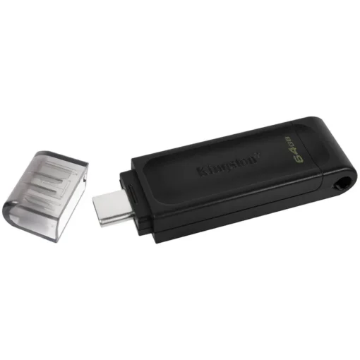 USB памет Kingston 64GB USB-C 3.2 Gen 1 DataTraveler 70 - Image 3