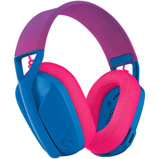 Геймърски слушалки LOGITECH G435 LIGHTSPEED Wireless Gaming Headset - BLUE - Image 3