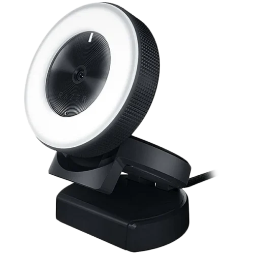 Уеб камера Razer Kiyo - Ring Light Equipped Broadcasting Camera Desktop streaming camera with multi-step ring lightHigh
