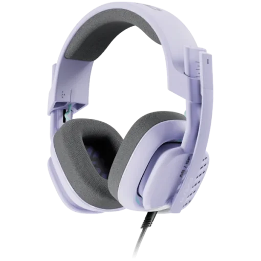 Геймърски слушалки LOGITECH ASTRO A10 Wired Gaming Headsets - STAR KILLER BASE - LILAC - 3.5 MM - Image 2