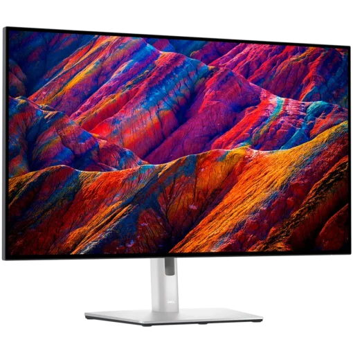 Монитор Dell Monitor LED U3223QE, 31.5", 4K UHD 3840x2160, 16:9 60Hz, IPS Antiglare, Flicker Free, 400 cd/m2, 2000:1, 178/178, 8ms/5ms, HDMI, DP, USB-C Daisy Chain, USB Hub (5x USB 3.2, USB-C), RJ45, KVM, Audio-out, Height, Pivot, Tilt, Swivel, 3Y - Image 3