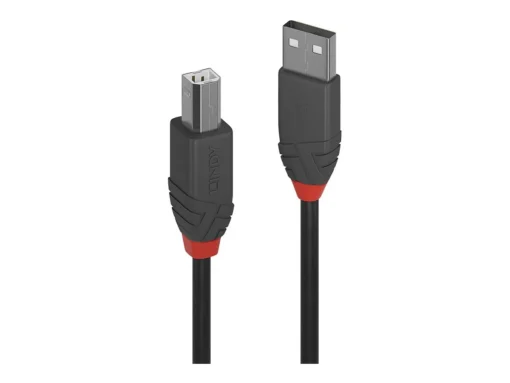 КАБЕЛ USB LINDY - USB to USB - 50 m - Grey - PN 36675