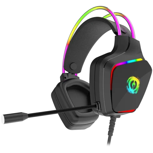 Геймърски слушалки CANYON headset Darkless GH-9A Black